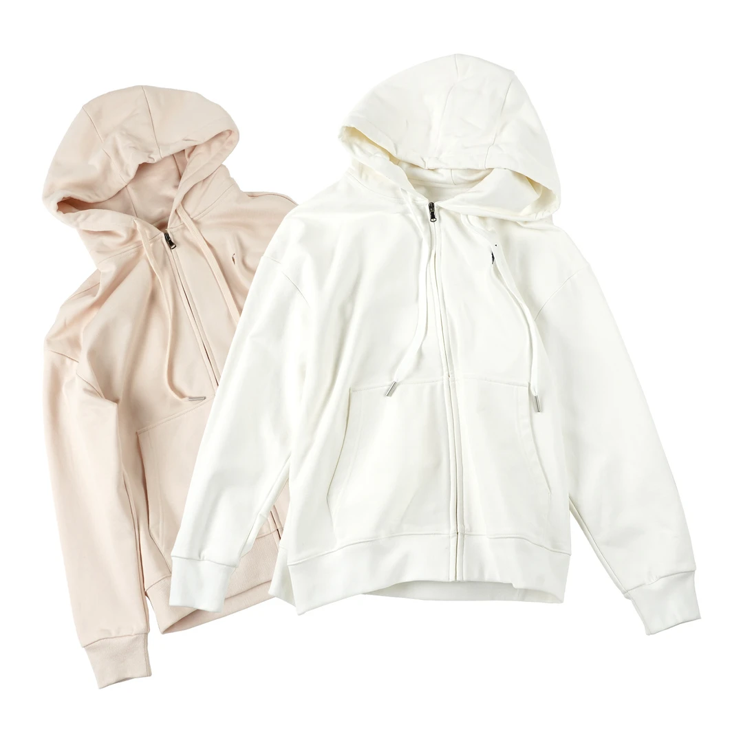 【御马休闲基础外套】连帽白色时尚户外热力感穿WTJY31064