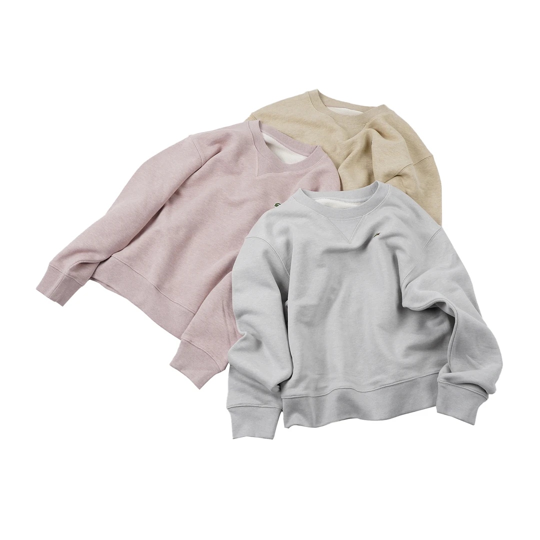 【简约纯色章仔卫衣】WYRP312043长袖时尚休闲百搭打底半高领圆领