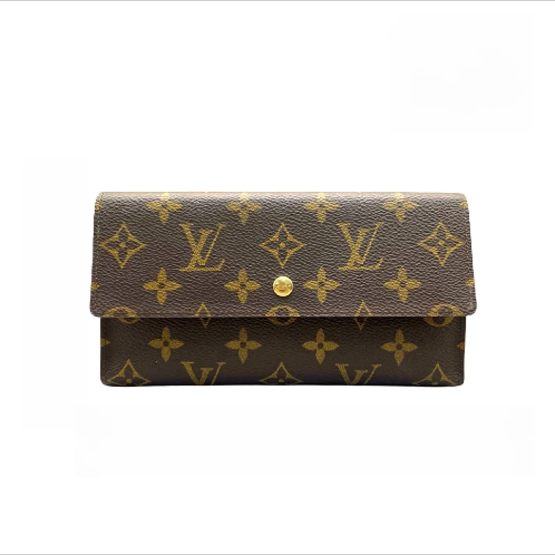 99新 LouisVuitton/路易威登 金豆豆钱包可手提斜挎