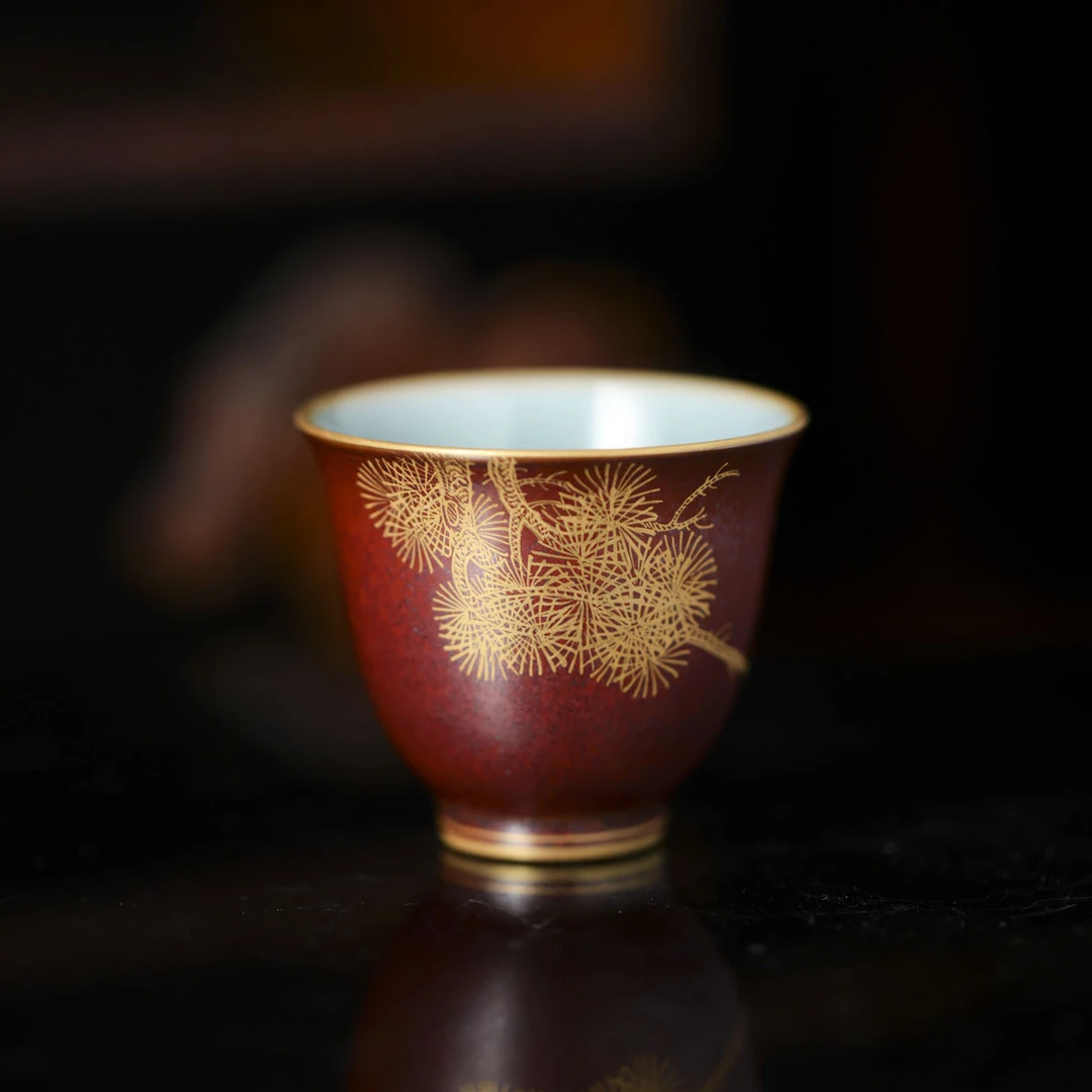 自慢堂--小清风杯铁锈红-松树