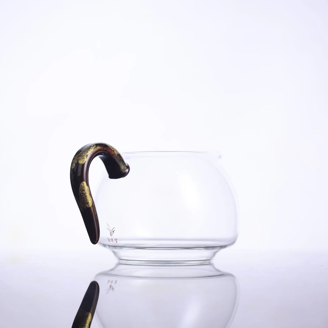 自慢堂--大漆自慢鎏金底蝴蝶