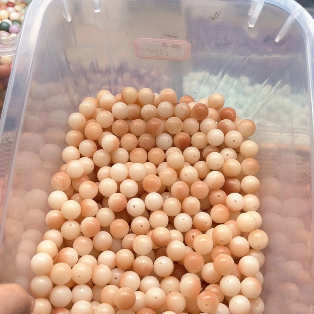 白玉菩提吊坠a12mm/100颗 微醺野梅 福利不售后