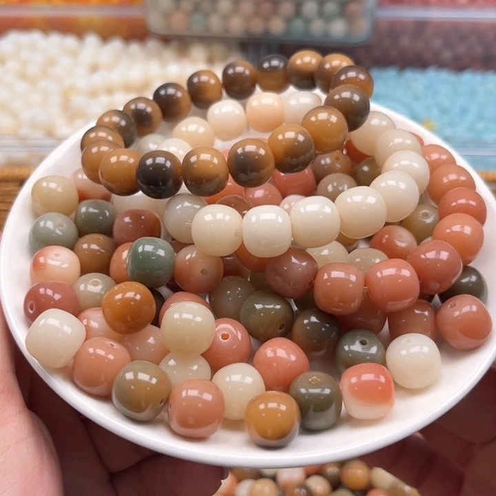 白玉菩提吊坠a12mm100颗。福利不售后