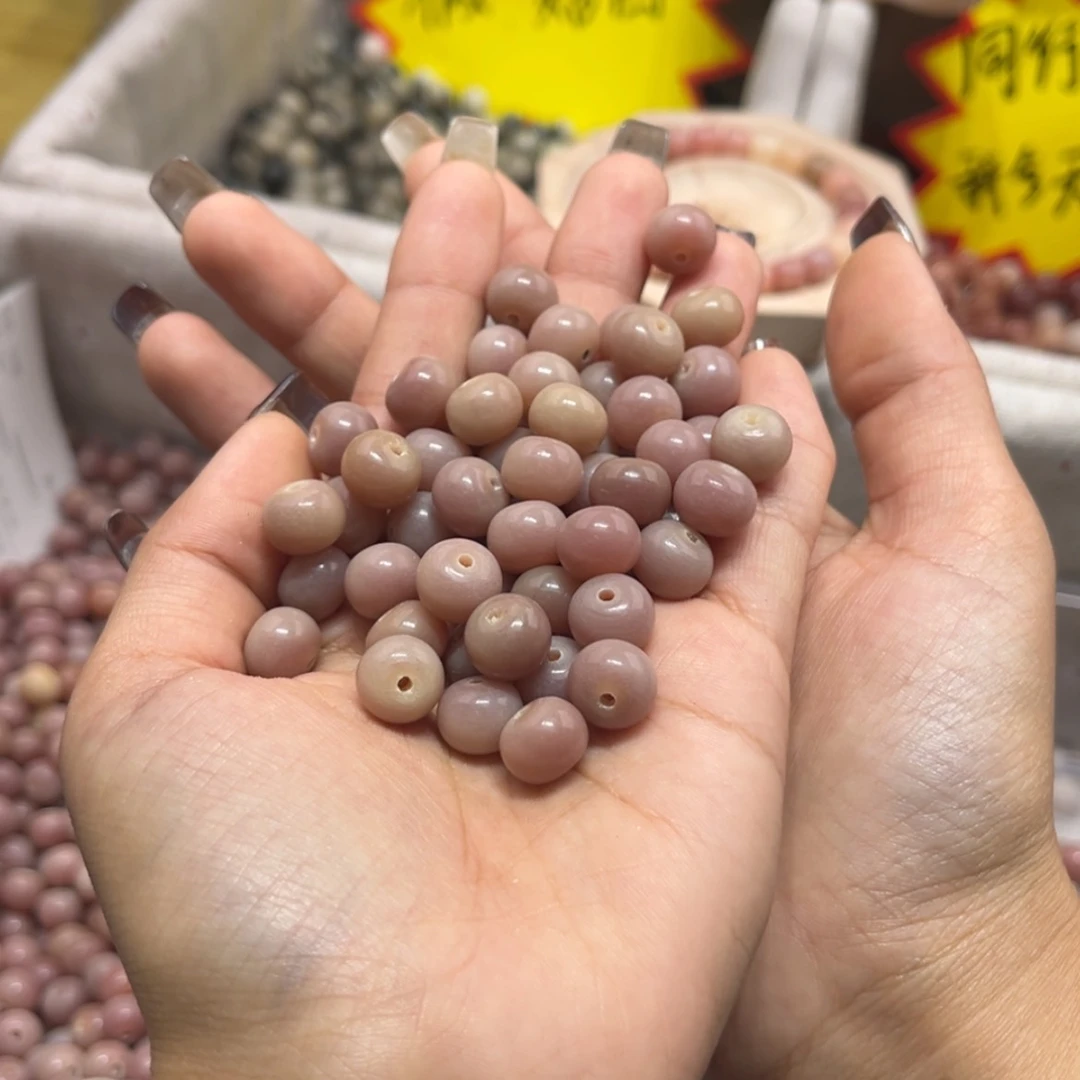【闪购商品】白玉菩提吊坠10/100颗b