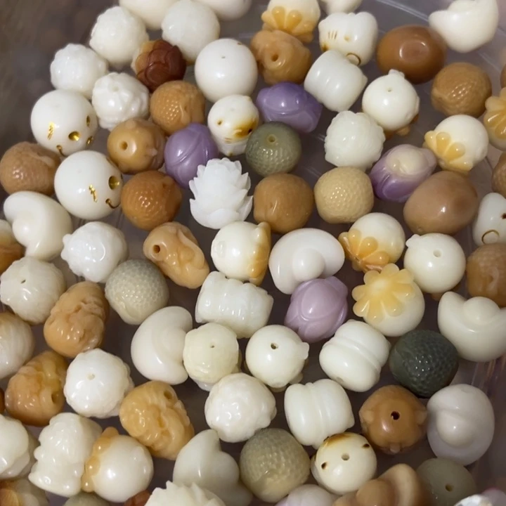 白玉菩提吊坠q配件大炒锅10…..