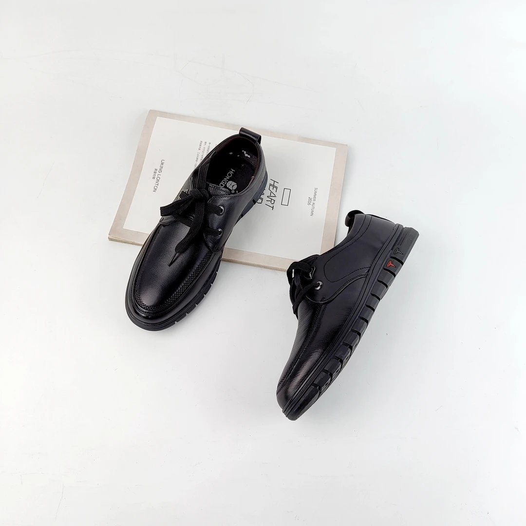 2024秋季新款男士时尚正装真皮商务男鞋-2019005