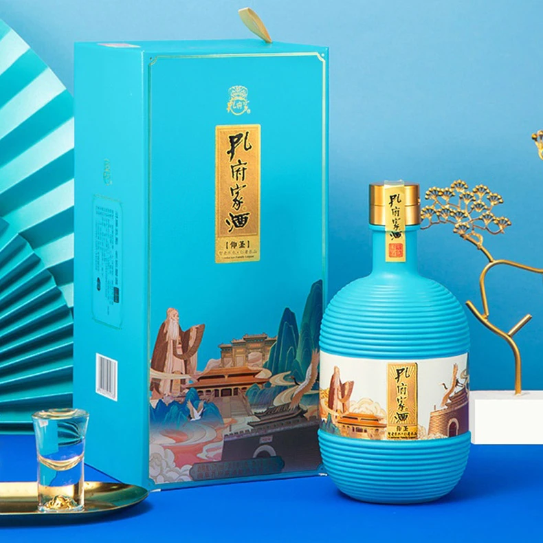 孔府家酒·仰圣 纯粮酿造优级浓香型白酒 52度500ml