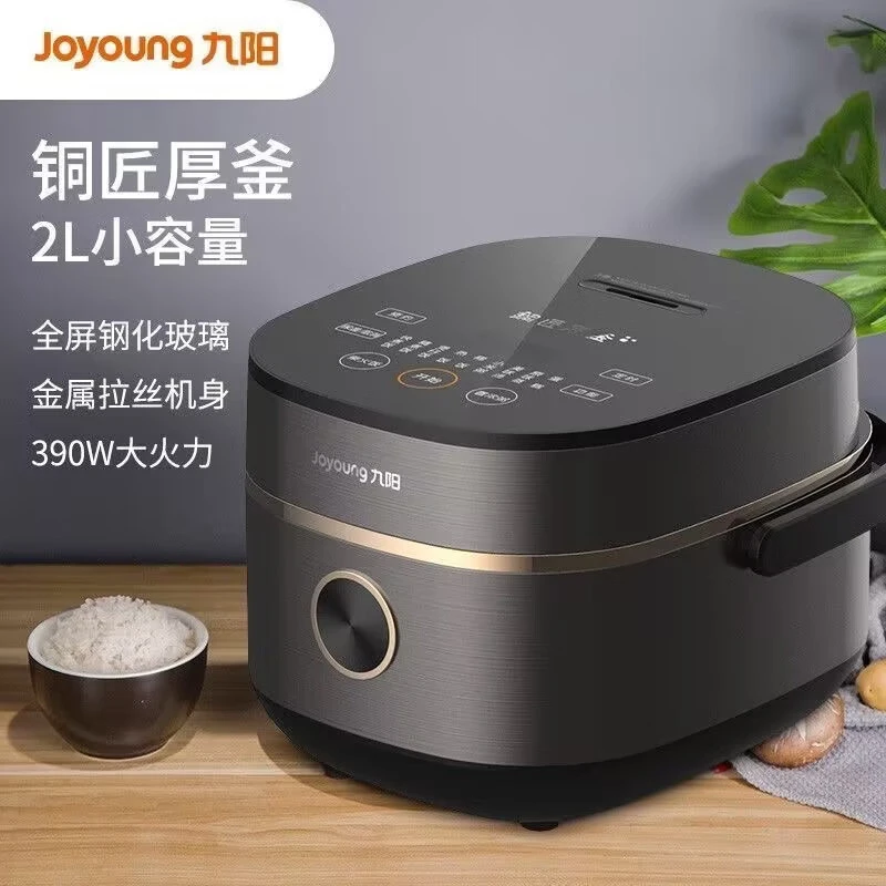 【2升袖珍煲】Joyoung/九阳F-20FY1铜匠厚釜迷你电饭煲多功能电饭锅