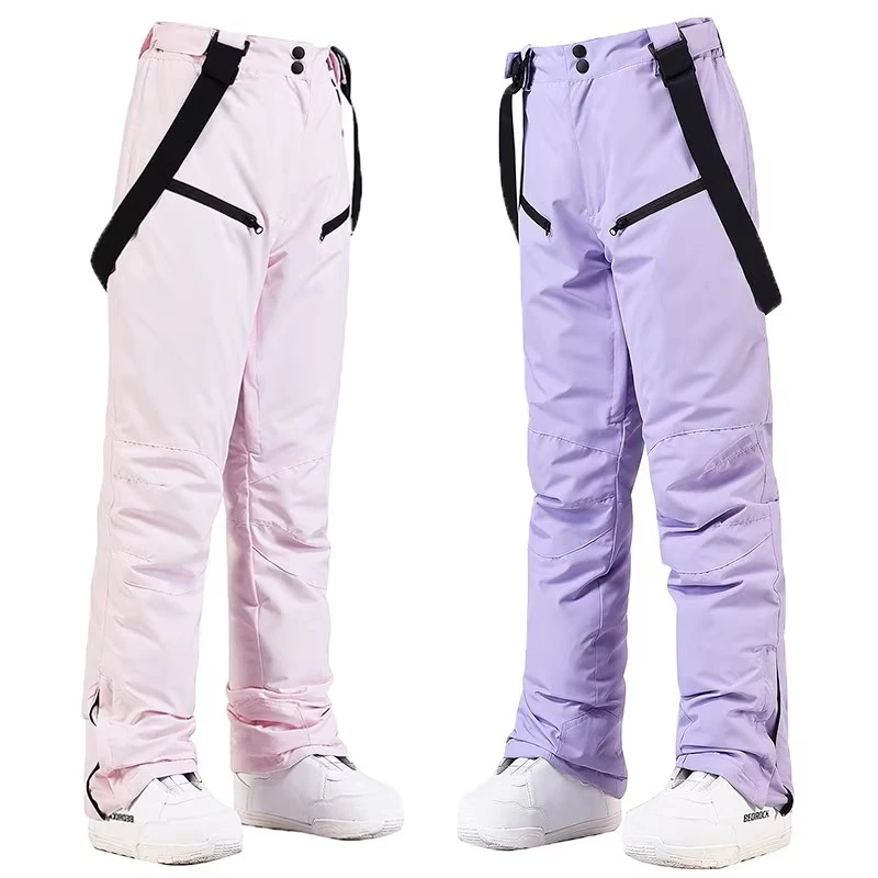 户外韩国冬季 单板 双板滑雪裤男女情侣款 防风透气 加厚保暖防水