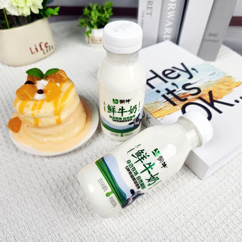 蒙牛巴氏杀菌鲜牛奶瓶装250ml独立包装方便携带儿童成人老人营养