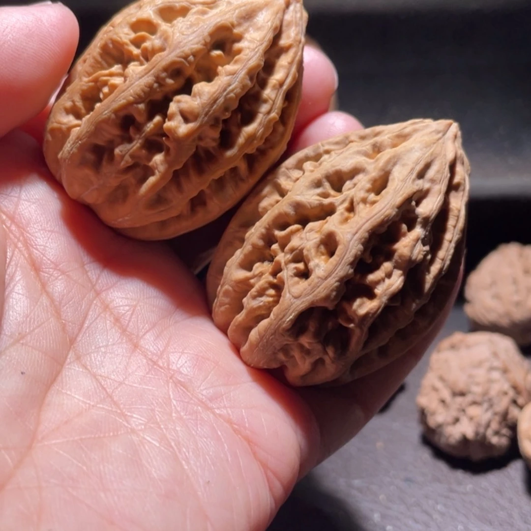 【闪购商品】文玩核桃把件用****5东北楸子22