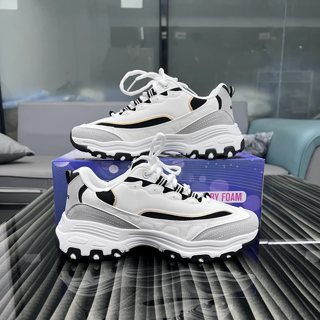 SK白熊猫老爹鞋 防滑耐磨休闲运动鞋 男女同款