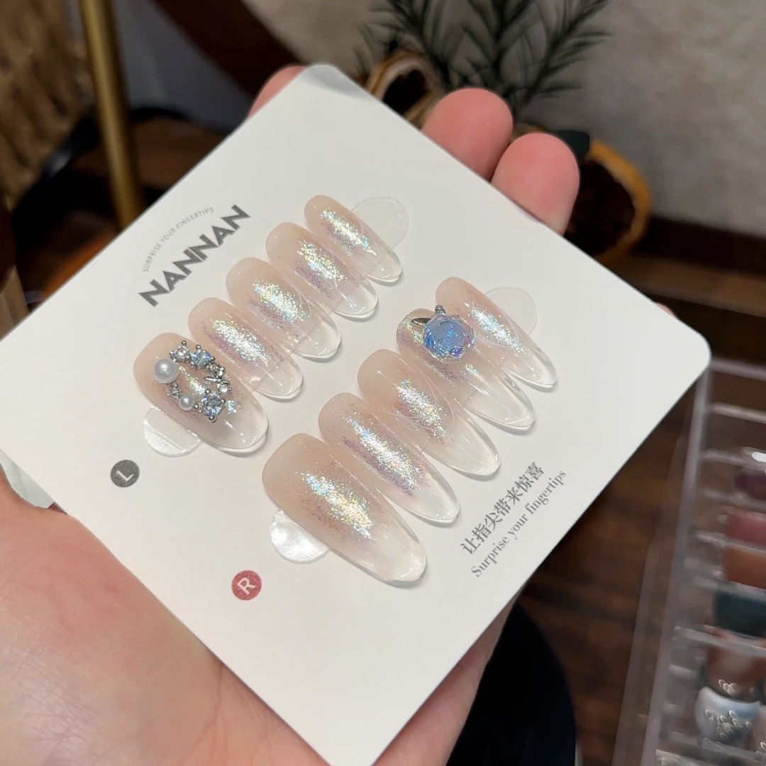 NANNAN[花冠]手工穿戴甲H510