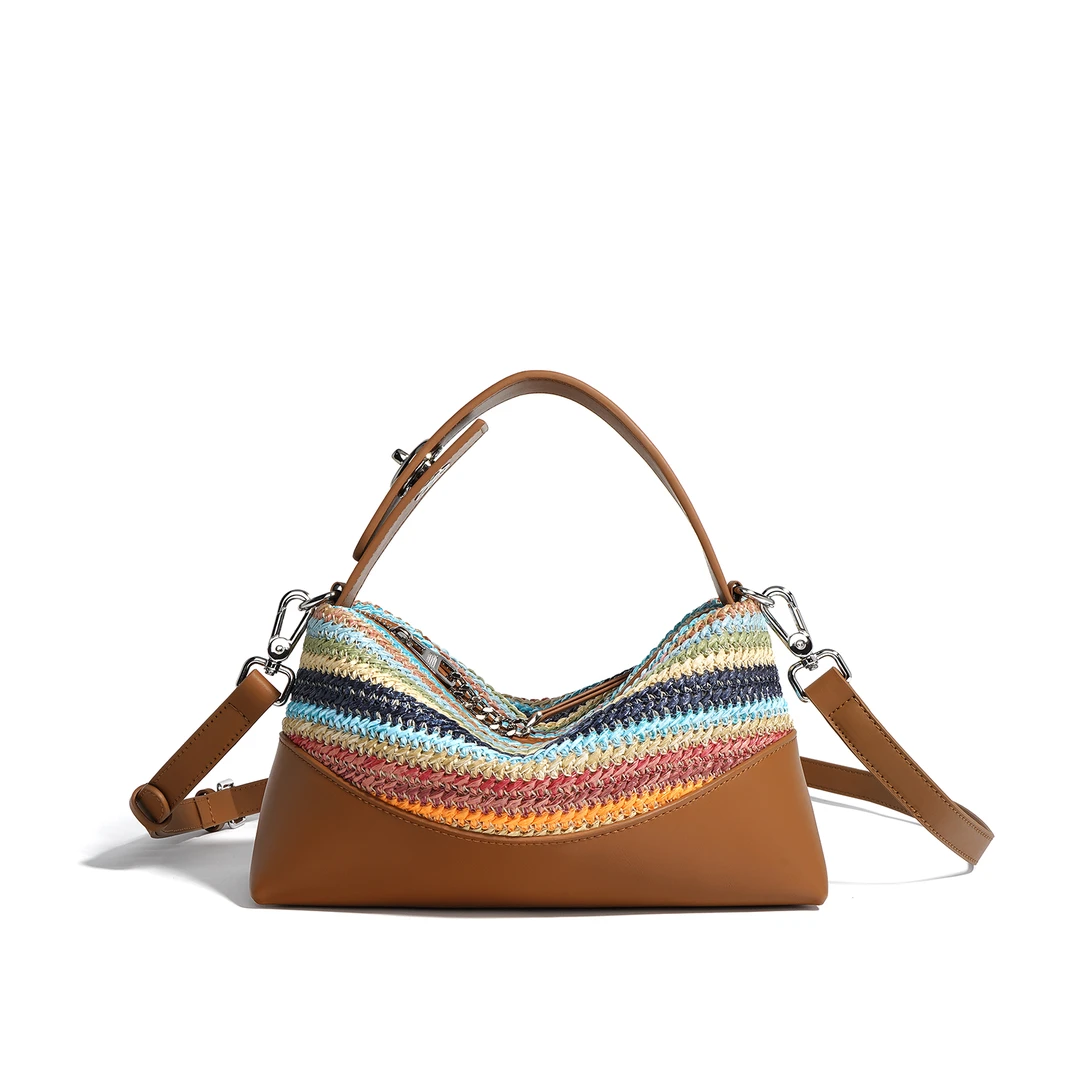 时尚单肩W2913轻奢手提包斜挎女包