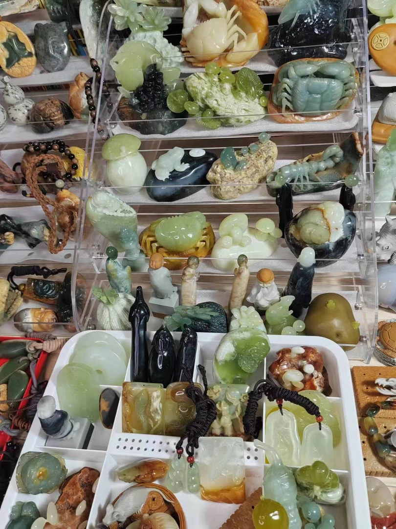 奇石玉石雕刻小精品