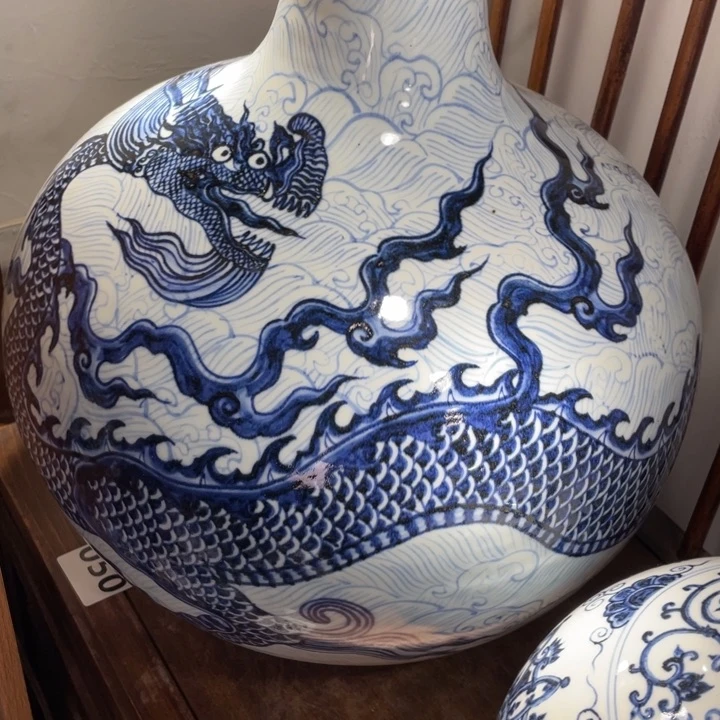 沐*景德镇陶瓷手绘手工