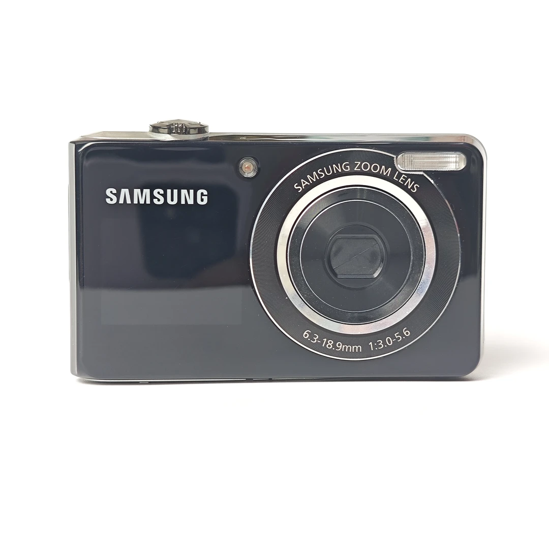 95新 Samsung/三星 pl100黑色可自拍1220万像素3倍变焦ccd