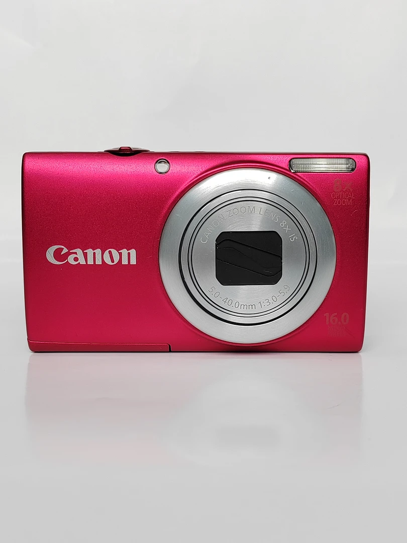 95新 Canon/佳能 a4000财气红1610万像素8倍变焦ccd数码相机