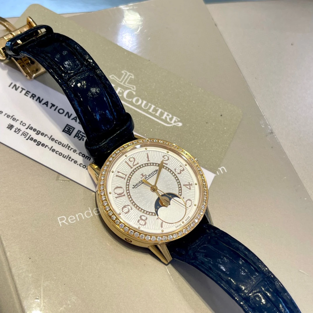 99新 Jaeger-LeCoultre/积家 三只鱼/3572430/19年全套/原钻34mm