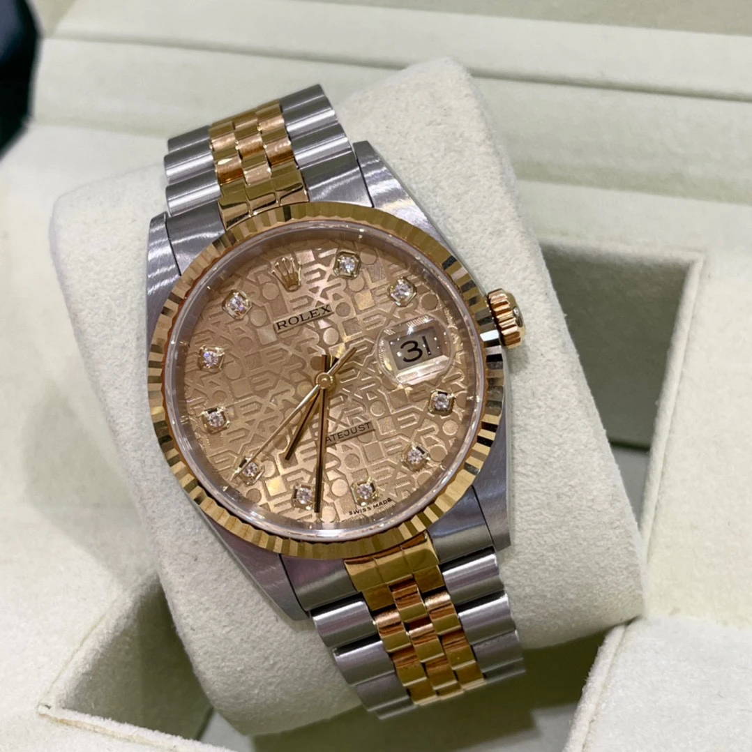 99新 Rolex/劳力士 深圳名典16233电脑金面/古惑仔之山鸡同款
