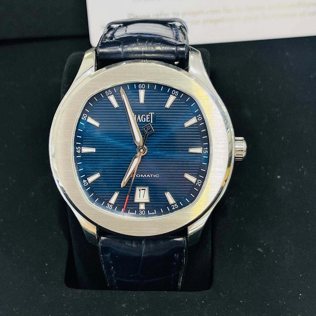 99新 Piaget/伯爵 深圳名典!G0A43001 polo 全套22年 40mm蓝盘