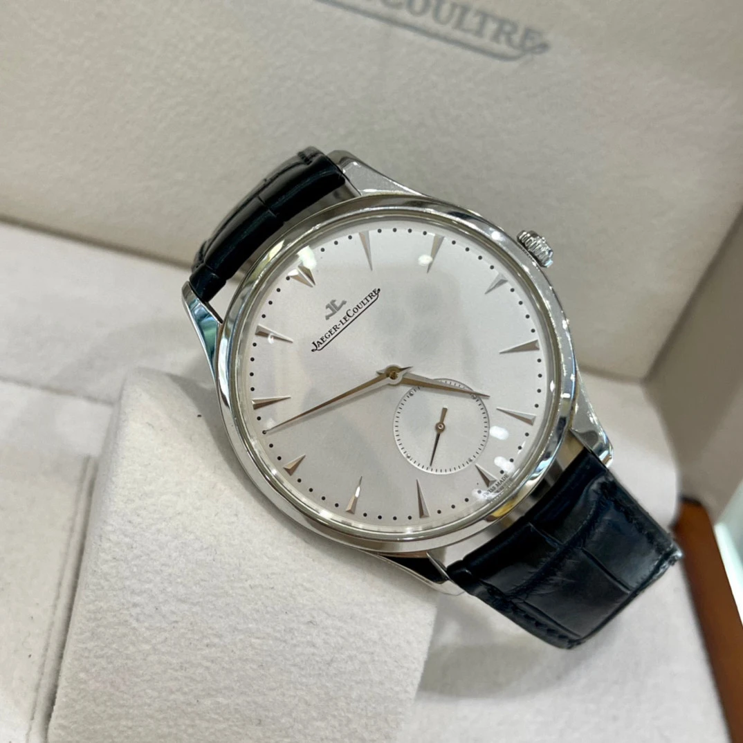 99新 Jaeger-LeCoultre/积家 三只鱼/大师/1358420/单表/40mm
