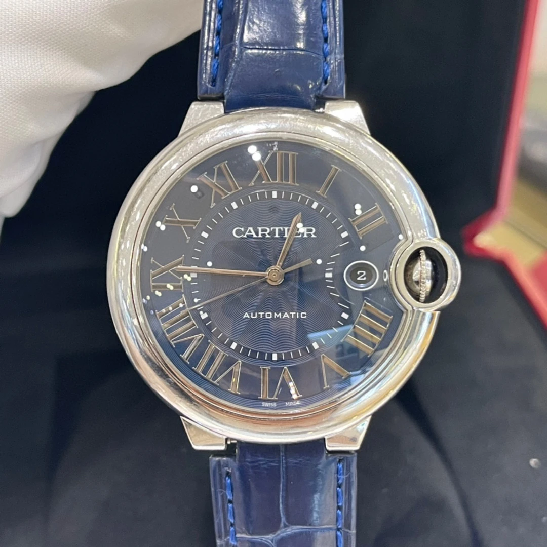 99新 Cartier/卡地亚 深圳名典！WSBB0025全套19年蓝盘/42mm