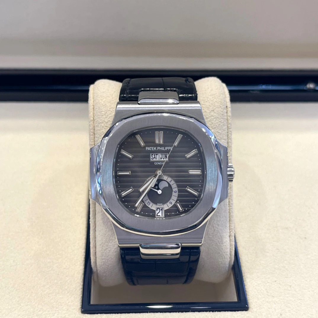 99新 Patek Philippe/百达翡丽 三只鱼/鹦鹉螺/5726A/单表/