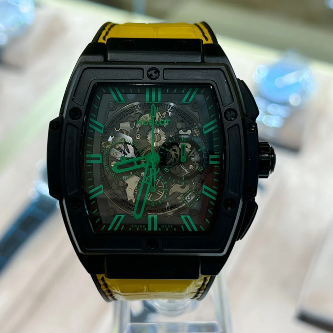 99新 Hublot/宇舶表 深圳名典 宇舶绿巨人601.CG/18年全套/45mm