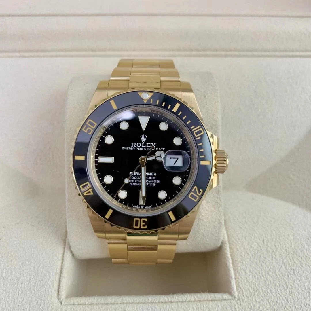 99新 Rolex/劳力士 126618 单表全金黑查码22年 定金专属链接5.3w