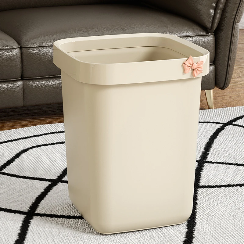 垃圾桶家用大号容量客厅厕所卫生间卧室厨房宿舍办公室压圈纸篓A