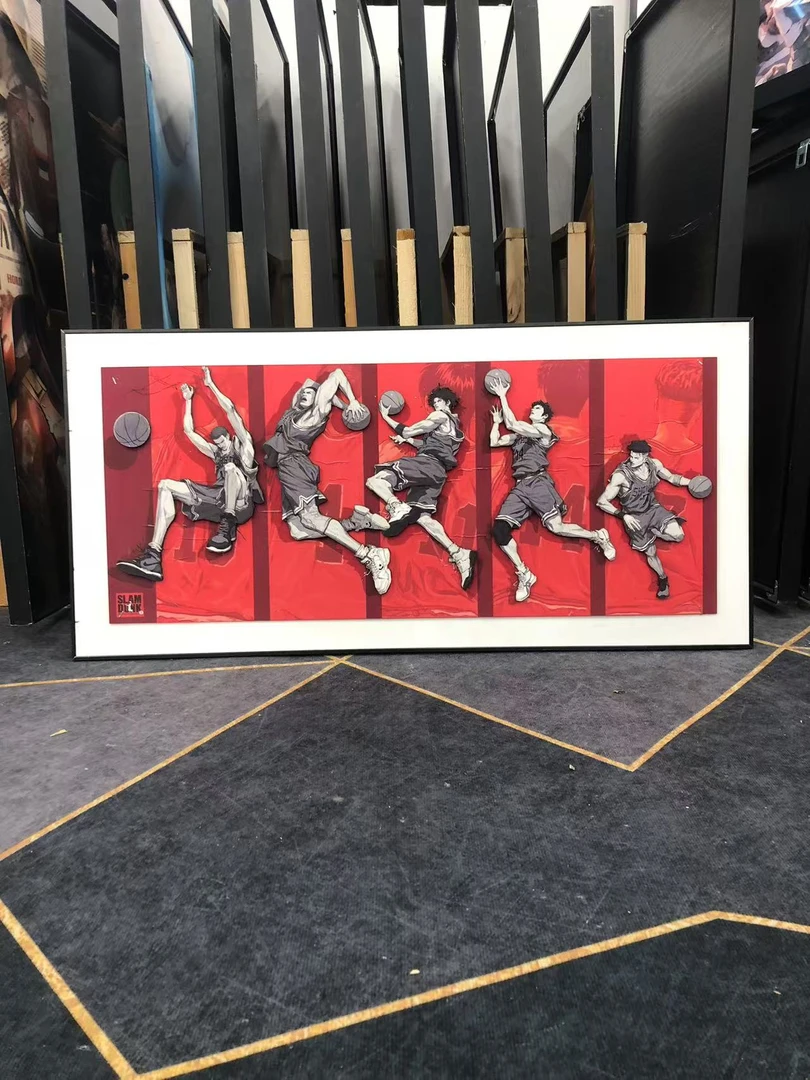 【灌篮高手】立体实物装饰挂画40*80