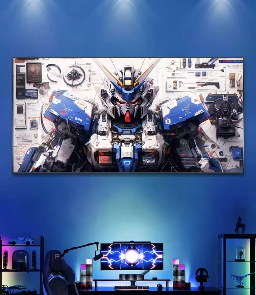 《高达》亏米粉丝福利挂画装饰画壁画PVC40*80