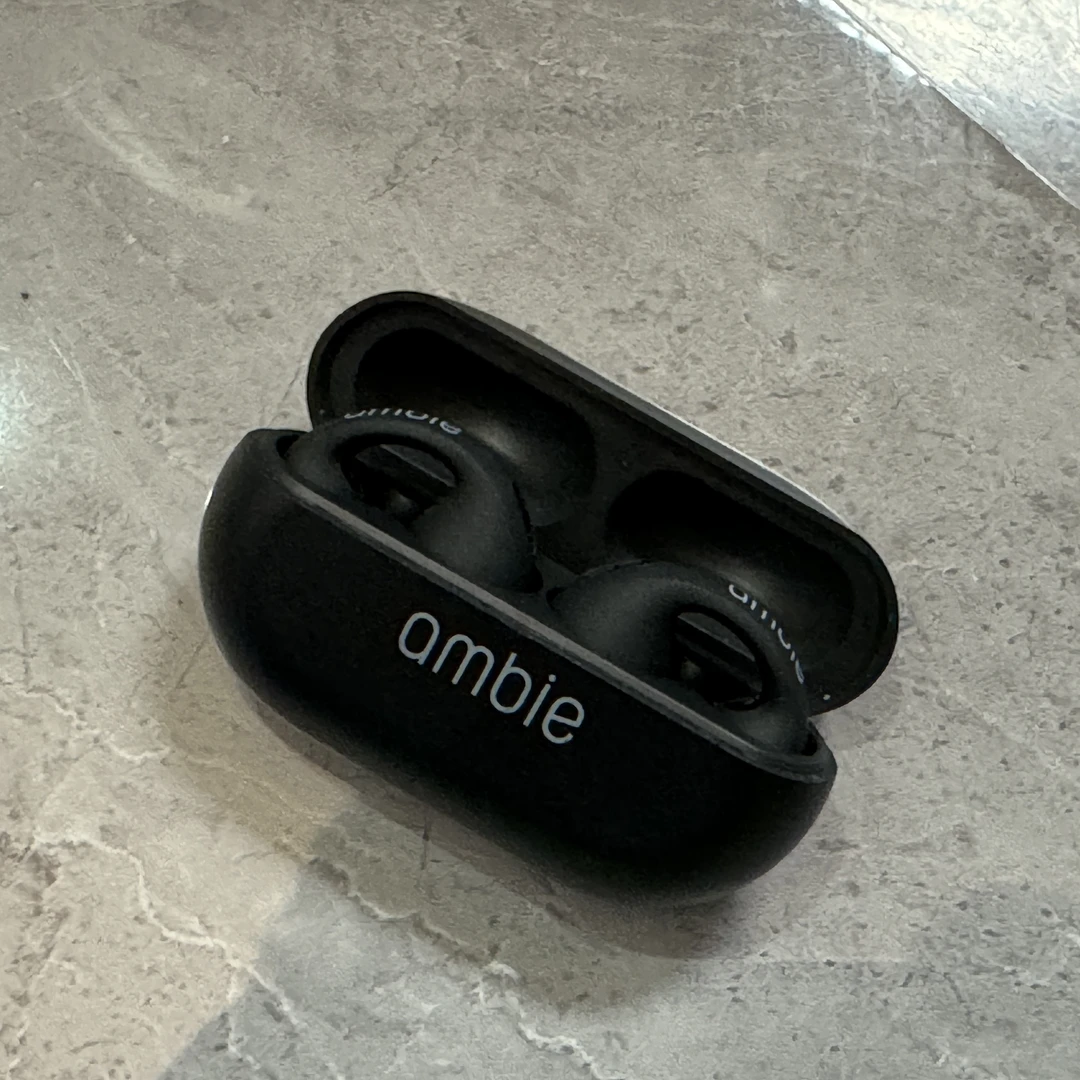 95新  ambie AM-TW01单机 黑色蓝牙耳机/1032879