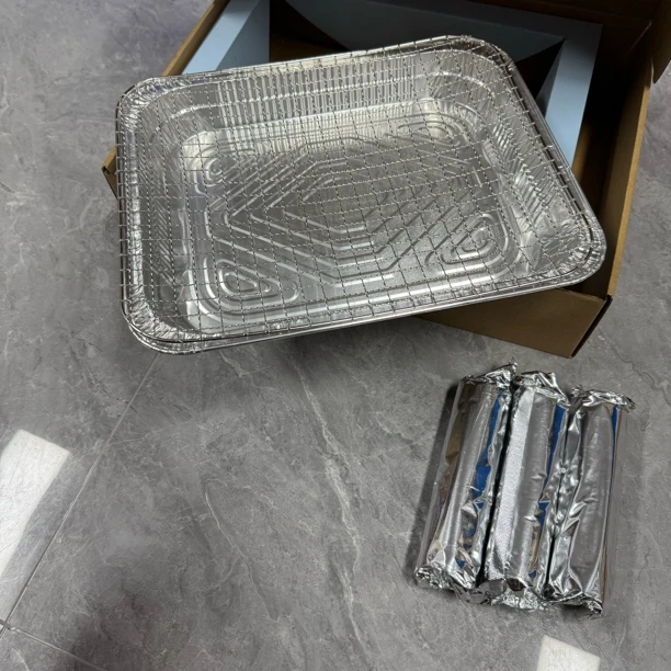 99新 一次性烧烤炉家用室内无烟烤肉户外炭炉未使用标品#QT192