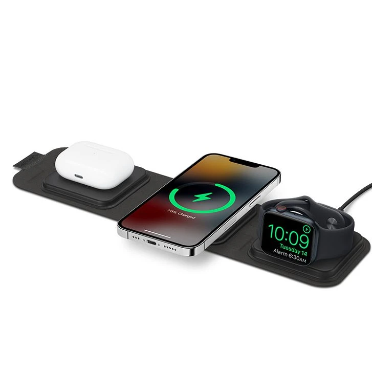 9新 Mophie 三合一充电包手机手表耳机裸机散装无包标品#MO18