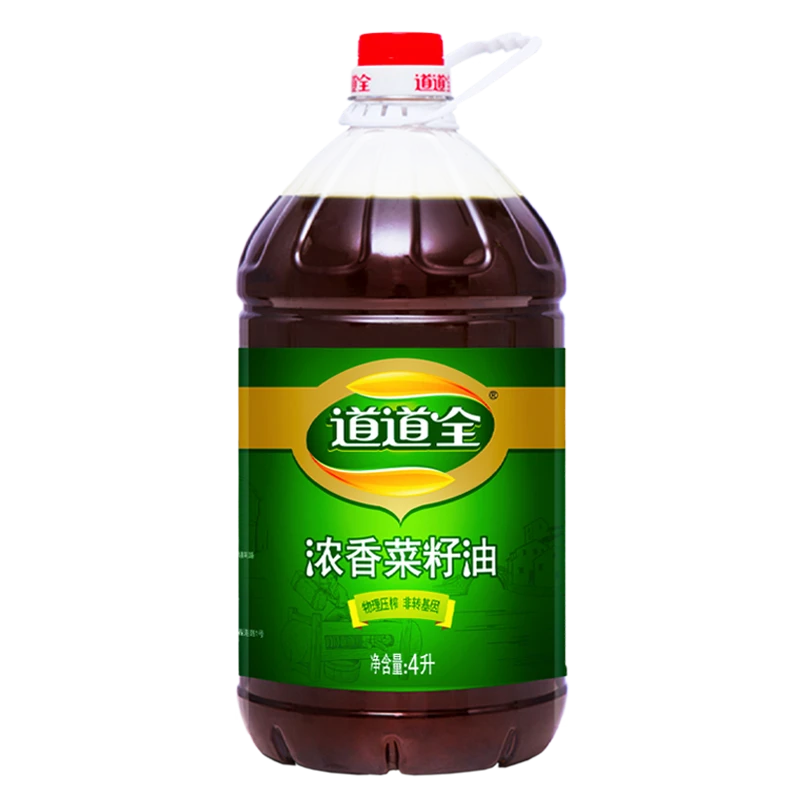 道道全浓香菜籽油4L