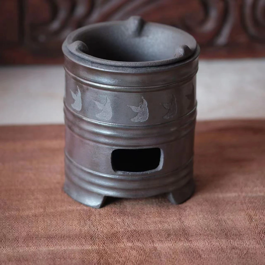 (微瑕)茶具/原创 心经画炉子