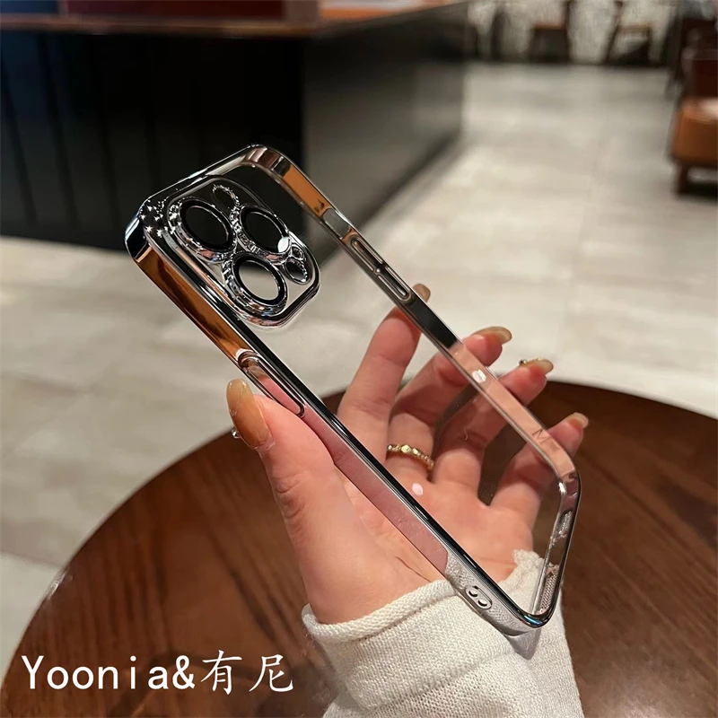 YOONIA适用VIVO电镀软硅胶S10手机壳S10pro高级S10E透明简防摔网