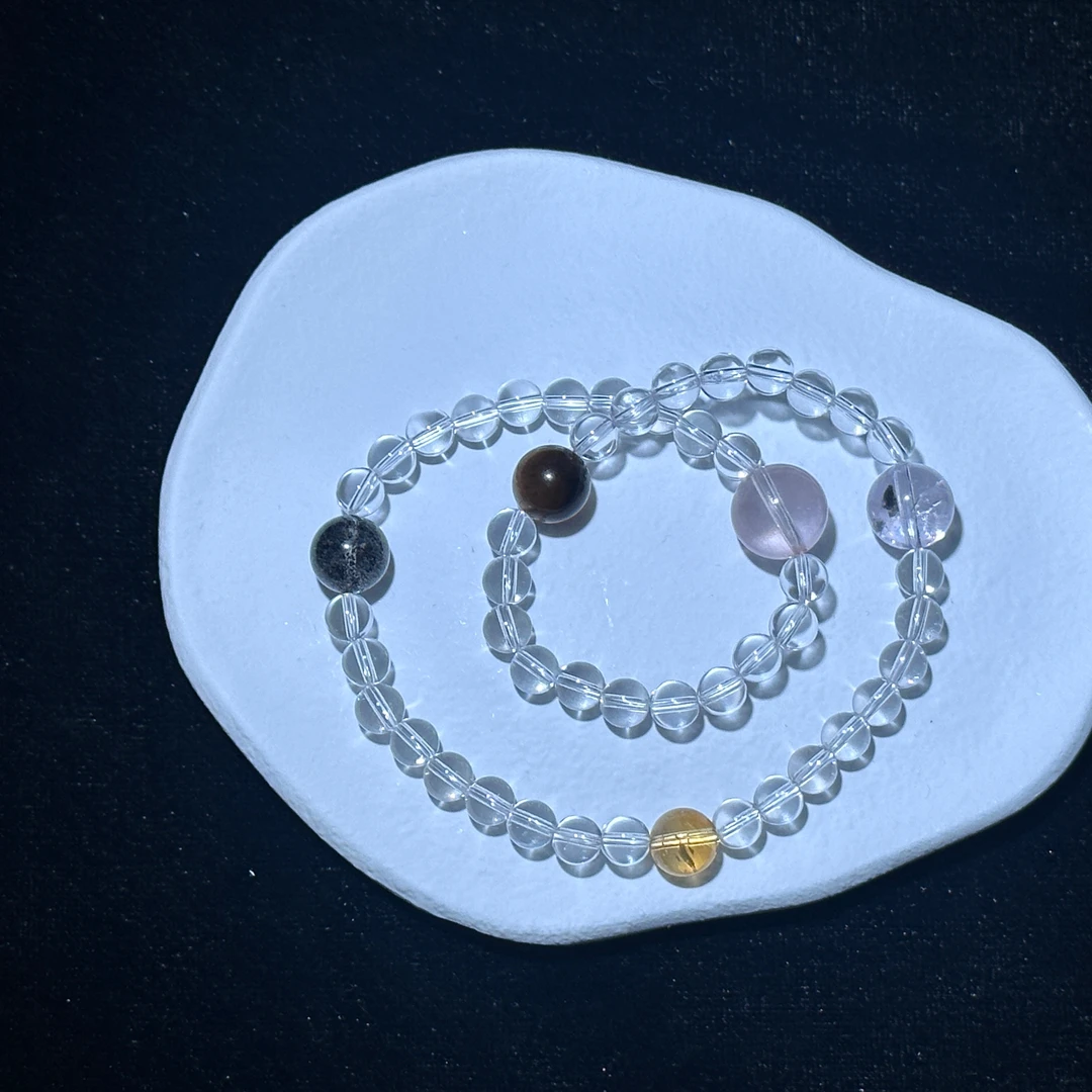 【圆满多宝】水晶手串（天然珠宝多样性发其一）