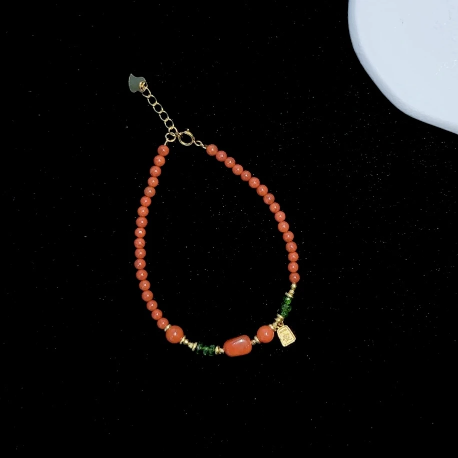 【有钱快乐】南红手链（天然珠宝多样性发其一）