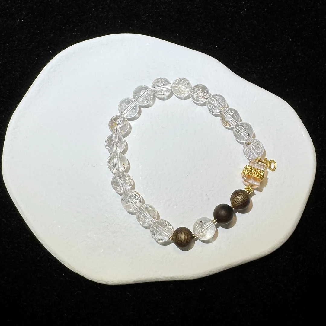 【梦想结晶】 水晶手串  （天然珠宝多样性发其一）