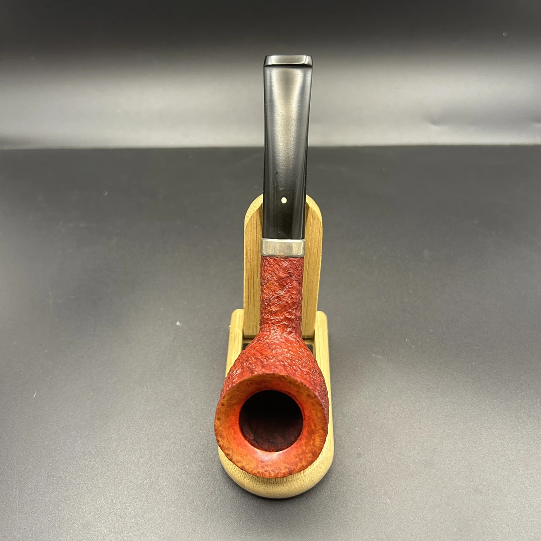 英国石楠木手工烟斗，登喜陆手工制作，烟道三毫米