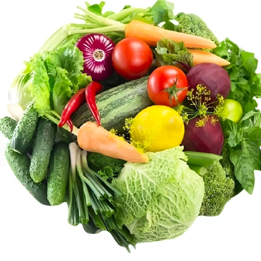 东北榆树农家小园菜多种组合4.5斤顺丰包邮