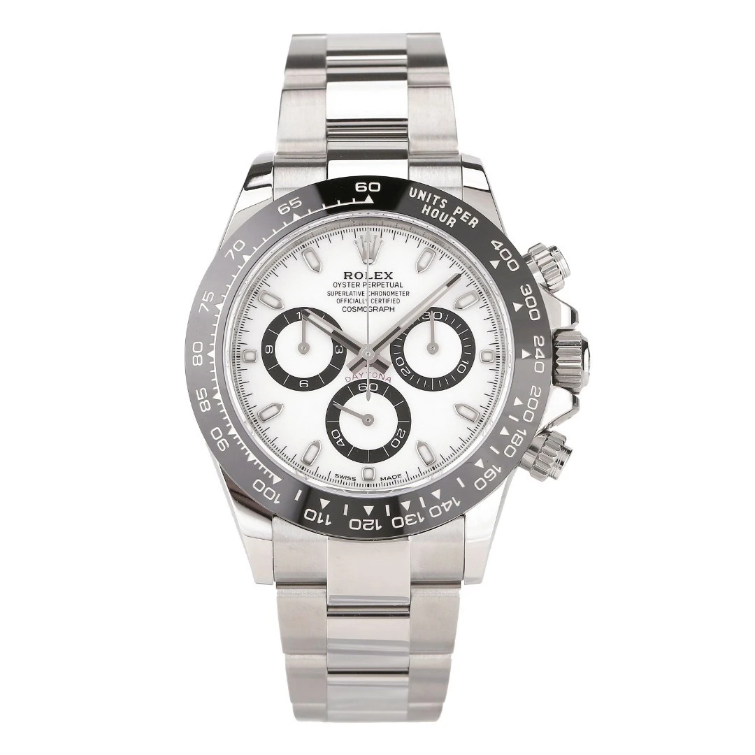 99新 Rolex/劳力士 116500-0001 白熊猫 迪通拿 22年1月全套