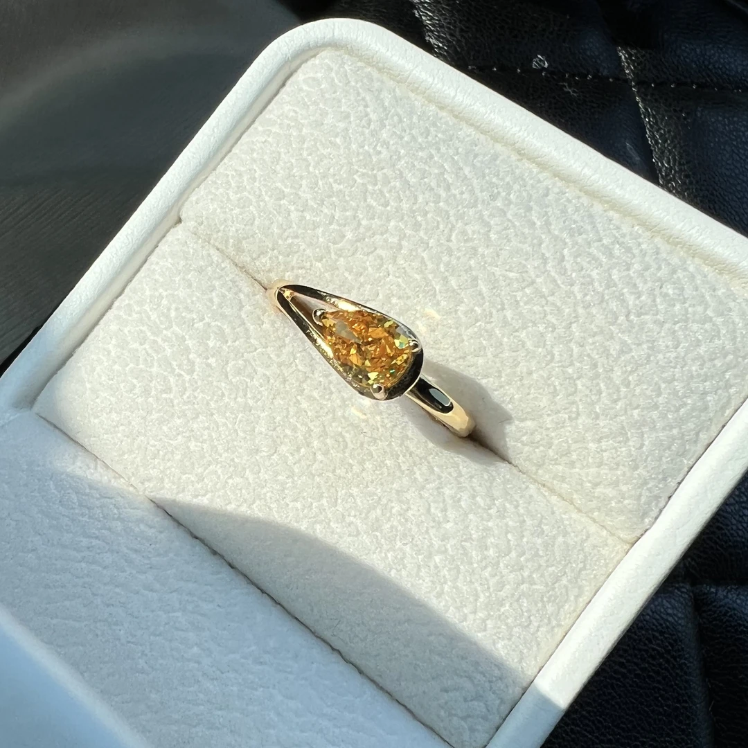 南非九号矿戒指1.5ct 【普罗旺斯的浪漫花园】戒指LB211