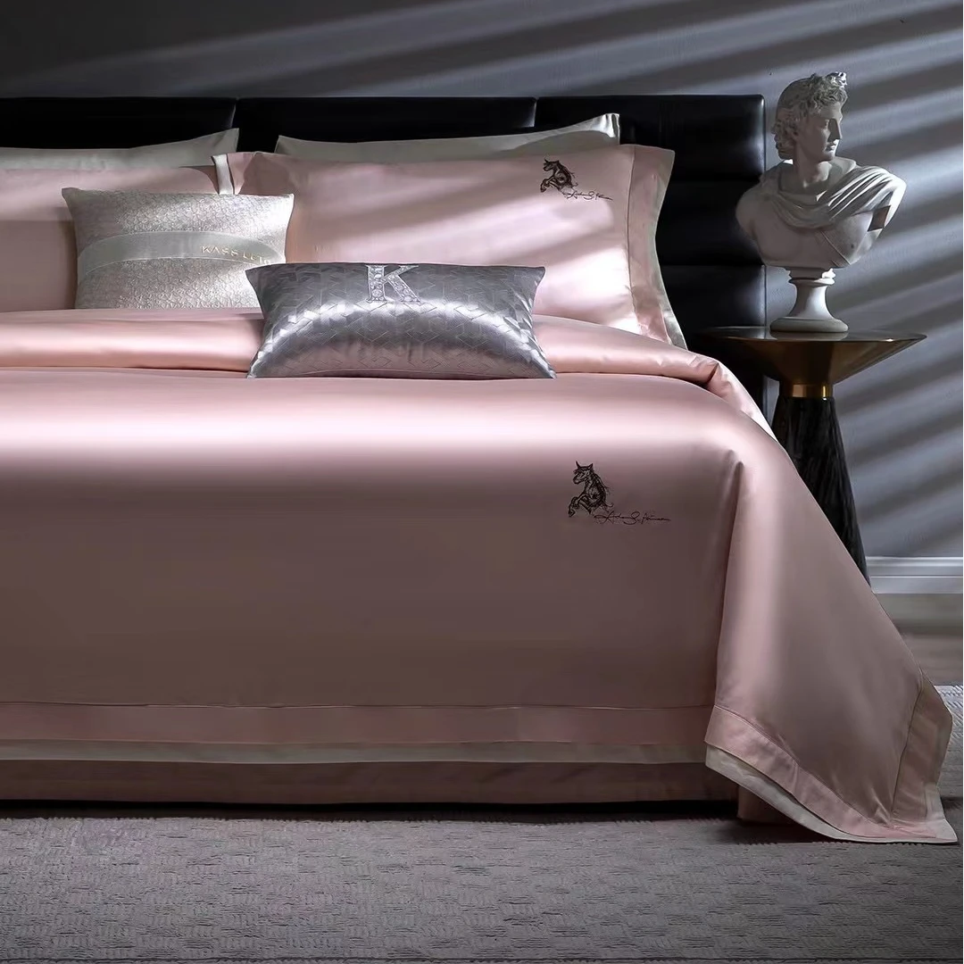 安-娜/苏-埃及棉纯色-四件套