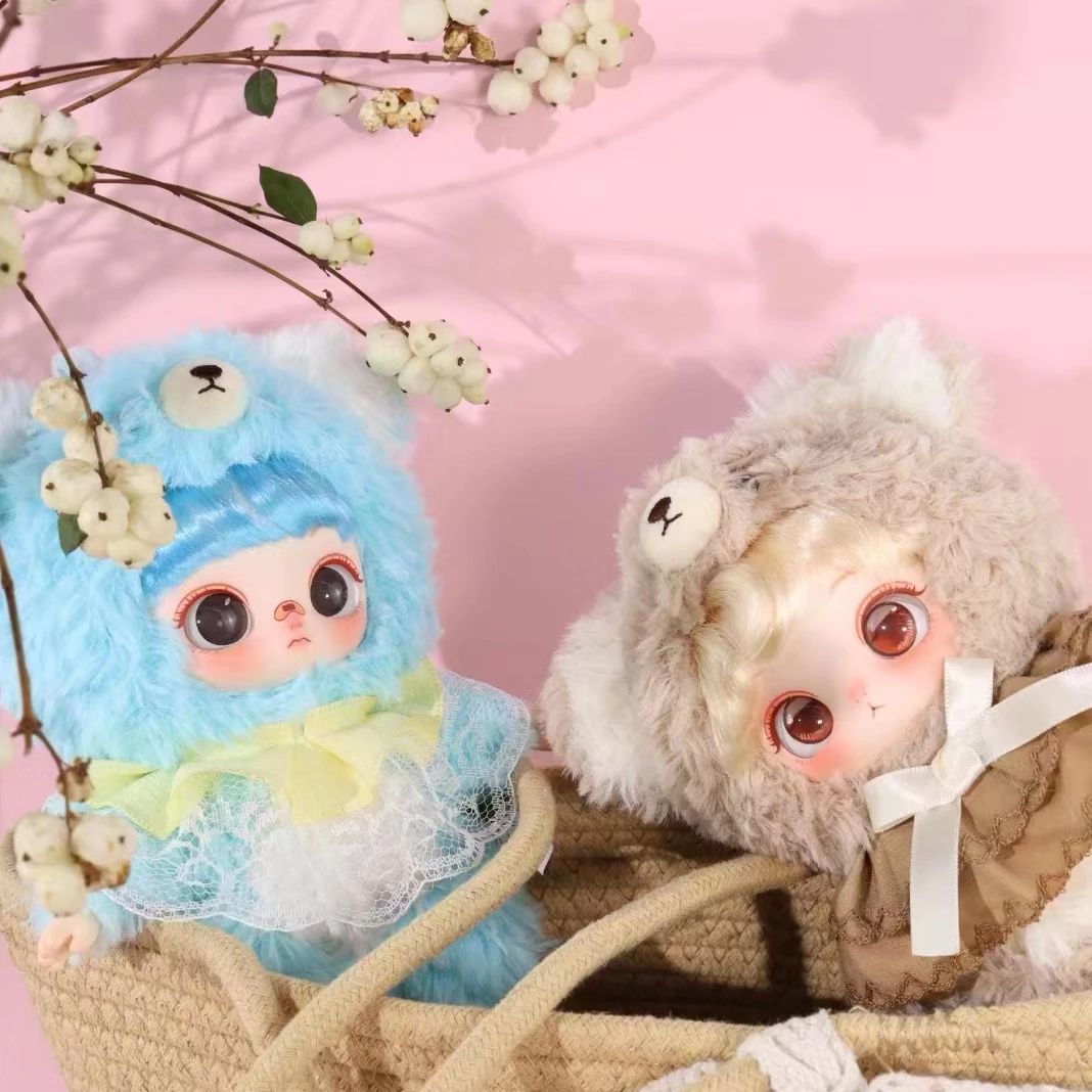 拆盒！妙笔生花潮玩公仔DIY可爱女生礼物摆挂件手办