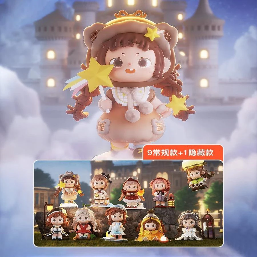 拆盒！芙芙三代夜幕下的微光之城系列潮玩盲盒