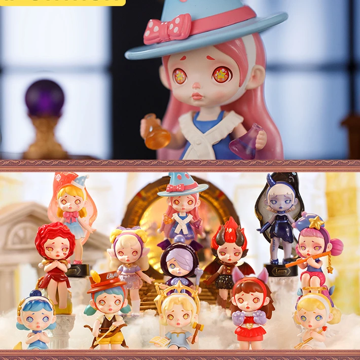 拆盒！劳拉人狼茶话会系列盲盒手办玩